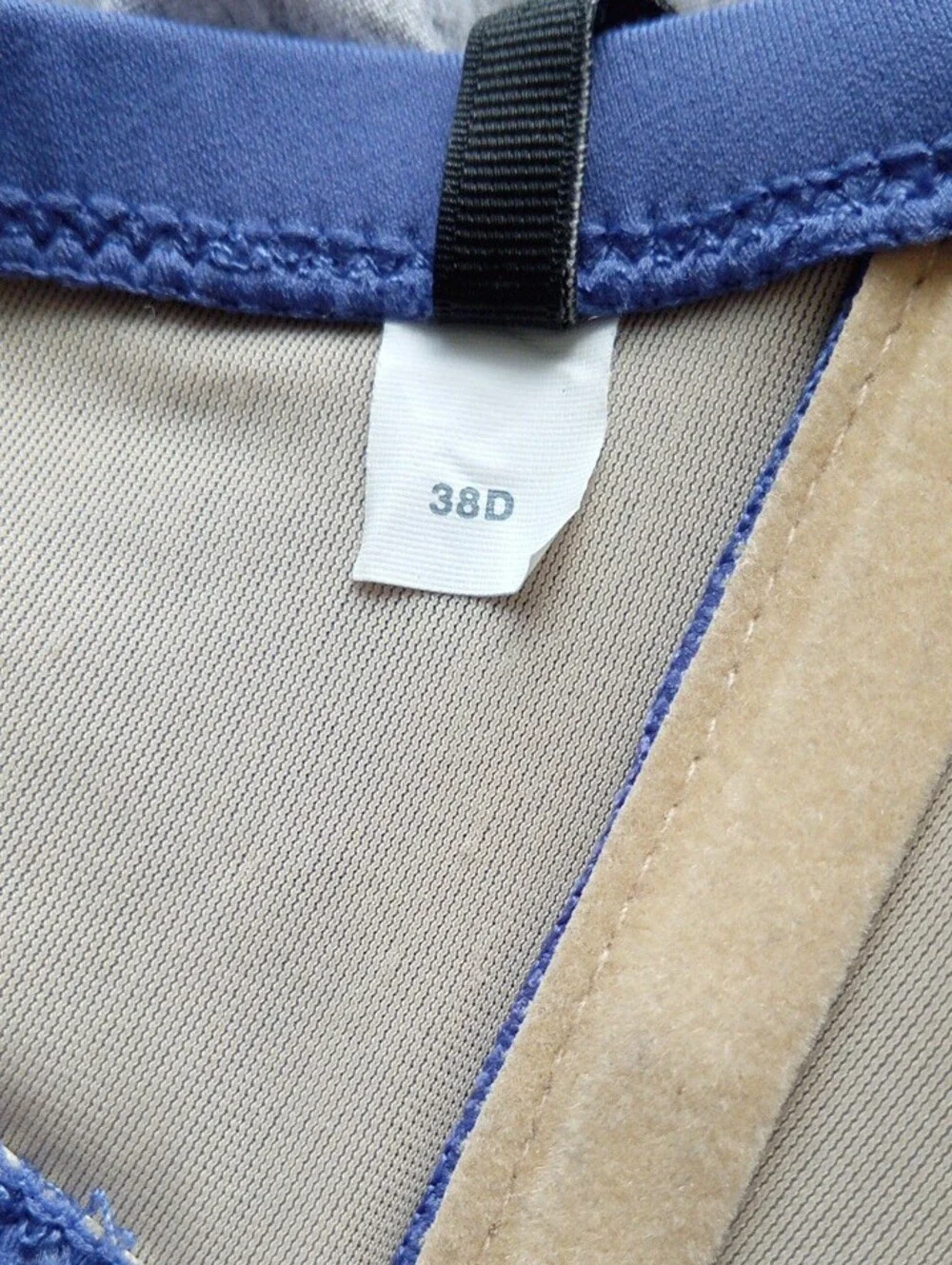 J. Crew Lavender Strapless Molded Bandeau Bra Swim Top 38D